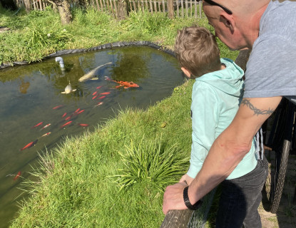 Op de kinderboerderij